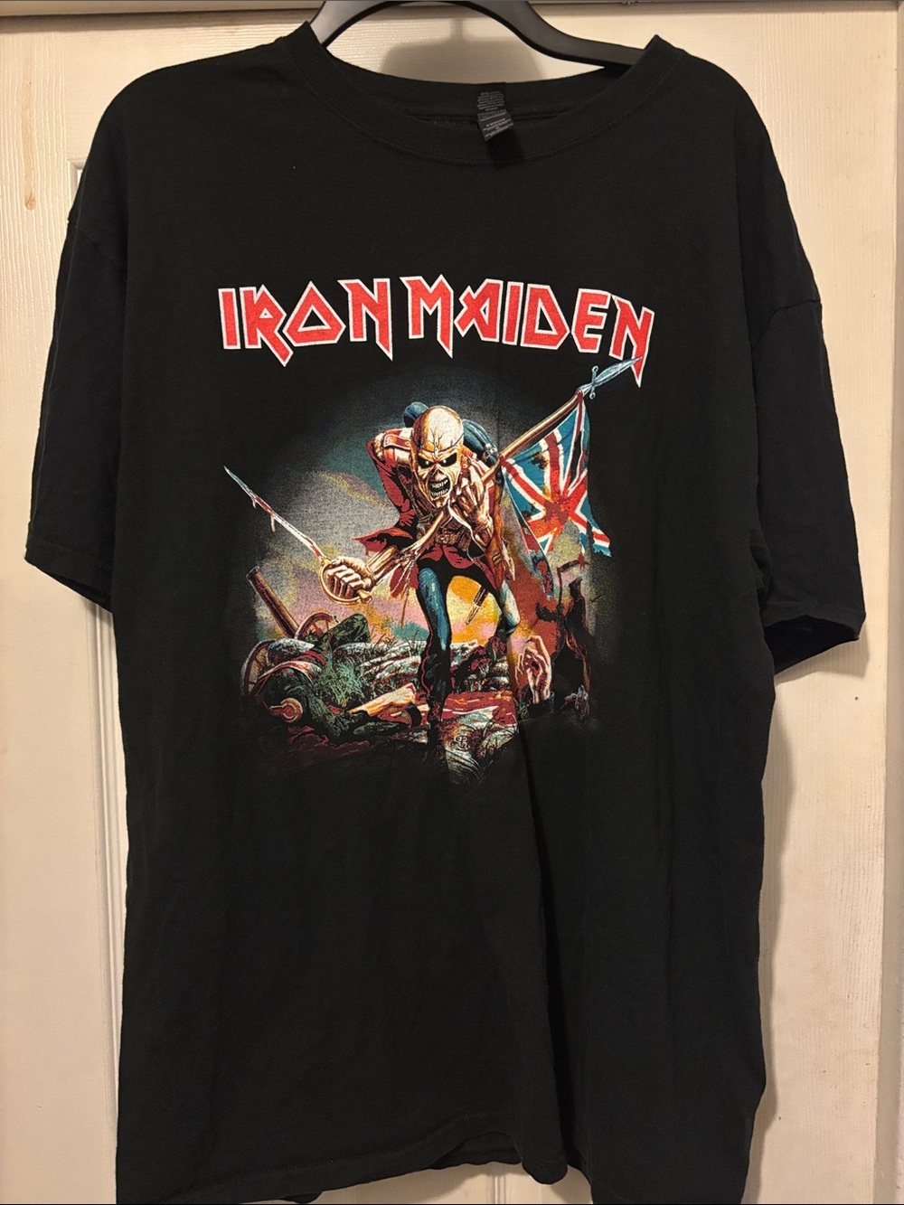 Iron Maiden Black Short-Sleeve Graphic Tee Size XL NWOTS